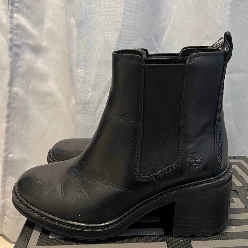 Timberland Women’s Black Leather Boots